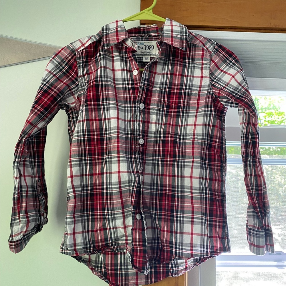 Plaid Button Down